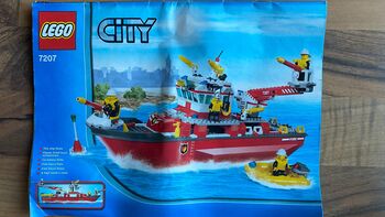 Feuerwehrschiff 7207, Lego 7207, Cris, City, Wünnewil