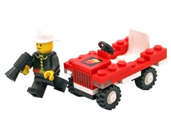 Fire Chief's Car, Lego, Dream Bricks (Dream Bricks), Town, Worcester