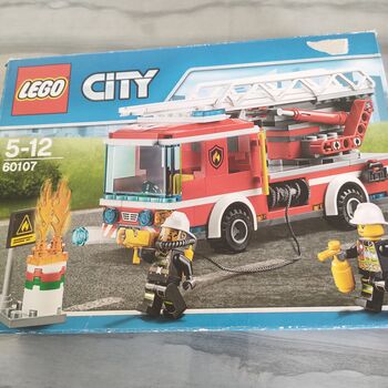 FIRE LADDER TRUCK, Lego 60107, Mandy Bleach, City, East London