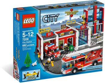 Fire Station, Lego 7208, Christos Varosis, City, Serres