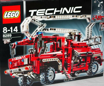 Fire Truck Lego Technic, Lego 8289, Astrid, Technic, Sölk