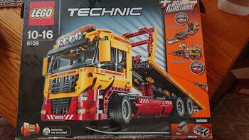 Flat Bed Recovery Truck, Lego Technic 8109, Derick Roux, Technic, Centurion