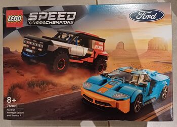 Ford GT Heritage Edition and Bronco R, Lego 76905, Guy Wiggill, Speed Champions, Underberg 