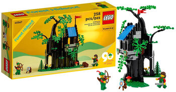 Forest Hideout, Lego, Dream Bricks (Dream Bricks), Castle, Worcester