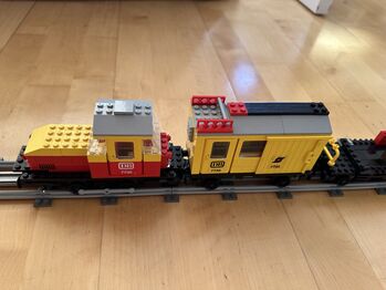 Güterzug V12 mit Schienennetz und Bahnübergang, Lego 7735, Elias, Train, Sankt Ulrich bei Steyr