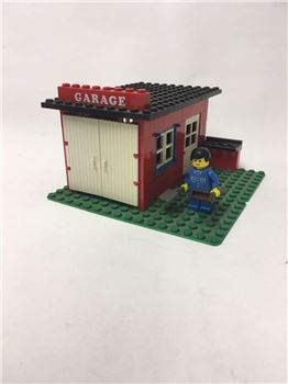 Garage Set - Vintage - Lego 361-2, Lego 361-2, Spiele-Truhe Vintage (Spiele-Truhe Vintage), Town, Hamburg