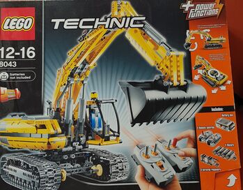 Gelber Kran, Lego 8043, Eveline, Technic, Zwingen