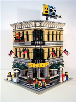 Grand Emporium modular, Lego, Creations4you, Modular Buildings, Worcester