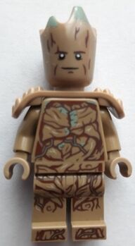 Groot, Teen Groot - Dark Tan with Shoulder Armor, Lego sh874, HJK Bricks (HJK Bricks), Minifigures, Randfontein
