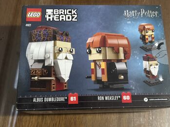 Harry Potter Dumbledore/Ron brick heads, Lego 41621, Kelly O’Callaghan , Harry Potter, Calgary