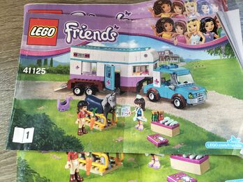 Horse vet trailer, Lego 41125, sarah, Friends, Winston Park, Gillitts