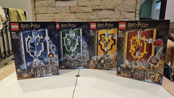 House of Banners Set, Lego 76409, 76410, 76411, 76412, Plastic Pixels , Harry Potter, Trichardt 