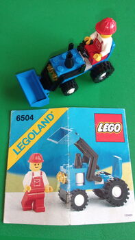 I988 Legoland 6504 Tractor, Lego 6504, Claire Dietrechsen, Town, Johannesburg 
