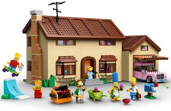 Iconic Simpsons House, Lego, Dream Bricks (Dream Bricks), other, Worcester