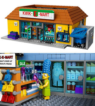 Iconic Simpsons Kwik E, Lego, Dream Bricks (Dream Bricks), other, Worcester