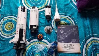 Ideas NASA Apollo Saturn V, Lego 92176, Luke, Ideas/CUUSOO, Roodepoort