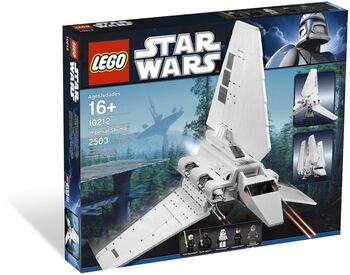 Imperial Shuttle, Lego 10212, Christos Varosis, Star Wars, Serres