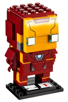 Iron Man Brickheadz, Lego, Creations4you, BrickHeadz, Worcester