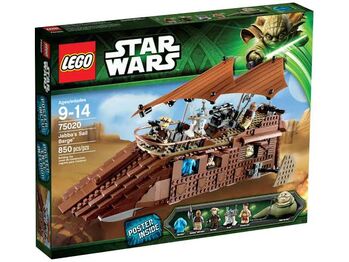 Jabba’s Sail Barge, Lego 75020, James, Star Wars, Durban 