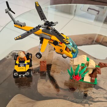 Jungle Cargo helicopter, Lego 60158, Natalia, Adventurers, JHB