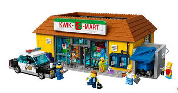 The Kwik-E-Mart 71016., Lego  71016, PBlokker, other, Heidelberg