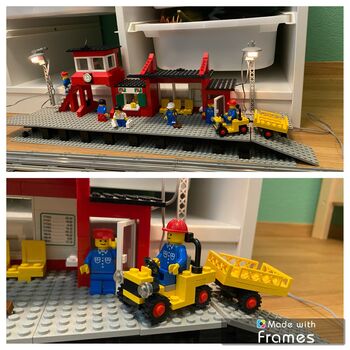 Grosse Lego Eisenbahn 12V, Lego 7824, Michael Ruppen, Train, Naters