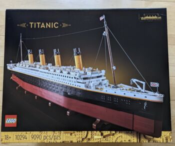 LEGO 10294 Titanic - Factory Sealed, 9090 Pieces - Iconic Model (2021), Lego 10294, miles derek russell, Creator, Rapid city