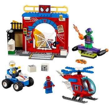 Lego #10687 - Spider-Man™ Hideout, Lego 10687, Natalie Neesam, Juniors, Beckermet