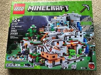 Lego 21137 The Mountain Cave, Lego 21137, Brickworldqc, Minecraft