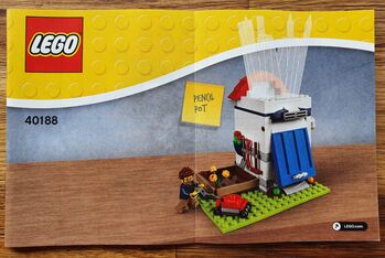LEGO 40188 Iconic Pencil Holder, Lego 40188 , Ivan, Exclusive, Bromhof, Randburg 