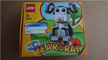 Lego 40355 Year Of The Rat 2020 new and sealed in original box, Lego 40355, Stephen Wilkinson, Creator, rochdale