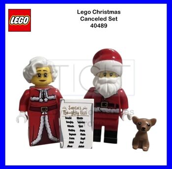 LEGO 40489 Canceled Set (Figures and Naughty List Tile Only), Lego 40489, Patrick, other, Bishan