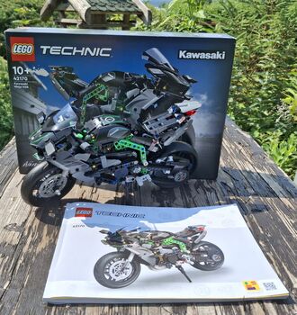 LEGO 42170 - Technic Kawasaki Ninja H2R Motorrad, Anleitung und OVP, Lego 42170, Manuela, Technic, Absam