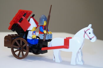 LEGO 6023 - Maiden's Cart Kutsche, Lego 6023, Maria, Castle, Winterthur