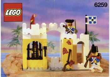 Lego 6259 Broadside's Brig 1991, Lego 6259, Chris, Pirates, Hitzendorf