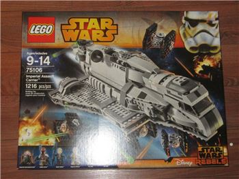 Lego 75106 Imperial Assault Carrier, Lego 75106, Brickworldqc, Star Wars