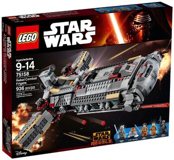LEGO 75158-1 Rebel Combat Frigate, Lego 75158, Mitja Bokan, Star Wars, Ljubljana