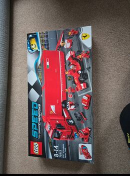 Lego 75913  Speed Champions Ferrari F14 T & Scuderia Ferrari Truck, Lego 75913, J BARRY, Speed Champions, Hastings