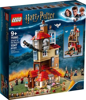 Lego 75980 - Attack on the Burrow, Lego 75980, H&J's Brick Builds, Harry Potter, Krugersdorp