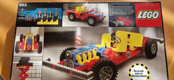 LEGO 853 Auto Chassis, Lego 853, Marcel, Technic, Sursee