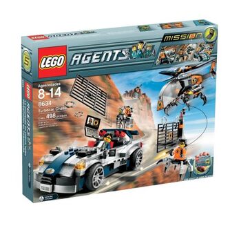 LEGO 8634 Agents - Mission 5: Turbocar Verfolgungsjagd, neu, Lego 8634, privat, Agents, Gerasdorf