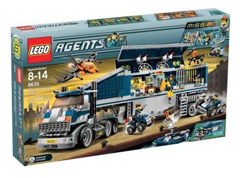 LEGO 8635 Agents - Mission 6: Mobile Kommandozentrale, neu, Lego 8635, privat, Agents, Gerasdorf