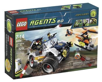 LEGO 8969 Agents 2.0 - Verfolgungsjagd auf vier Rädern, neu, Lego 8969, privat, Agents, Gerasdorf
