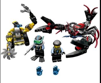 LEGO Aquaraiders Scorpion assault // complete - pristine condition - used once, Lego 7772, William Lauzon, Aquazone, Sherbrooke