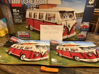 Lego campervan, Lego 10220, Tracy Gould, Sculptures