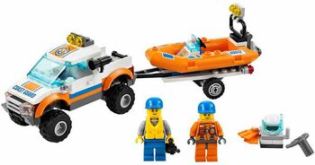Lego - city - 4x4 & Diving Boat, Lego 60012, Lego.ninja, City, Warwick