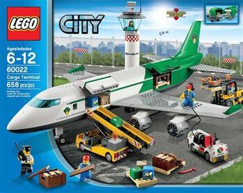 Lego City 60022 Cargo Terminal Plane Complete, Lego 60022, Kirk, City, Melbourne