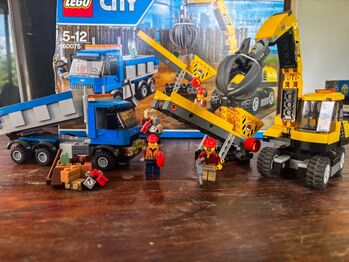 LEGO City 60075 Excavator & Truck (Retired 2015) Complete with Box & Manual, Lego 60075, Logan Riley, City, Durban