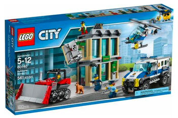 LEGO CITY 60140 - Bankraub mit Planierraupe Neu/Original verpackt, Lego 60140, Stefan, City