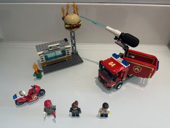 Lego City Burger Bar Fire Rescue, Lego 60214, Siddhant , City, Mumbai